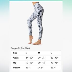 🌻Women's Marble Leggings - Black and White